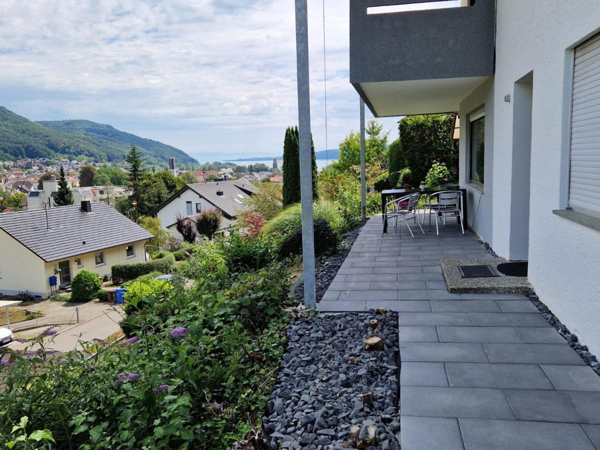 Seestudio mit toller Aussicht am Bodensee Bodman-Ludwigshafen Eksteriør billede